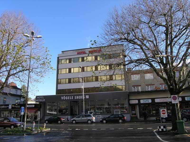 Hotel Merkur - West Station Lodge Interlaken Bagian luar foto